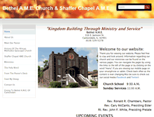 Tablet Screenshot of bethelame62901.org